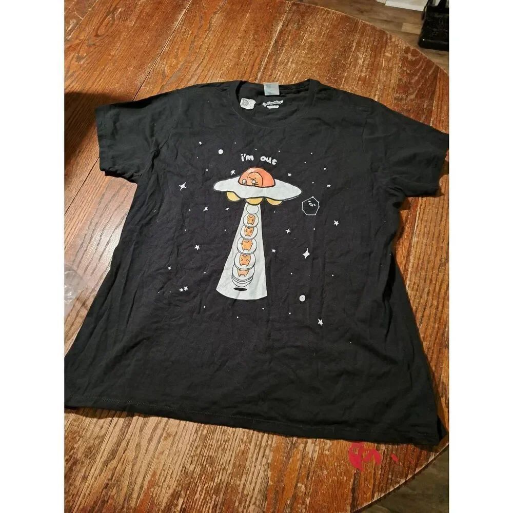 New Saurio New Cotton T-Shirt Black White Orange Yellow 2X Shirt Tee Top